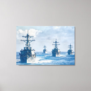 ZERSTÖRER - DDG-59 24x36 Leinwanddruck