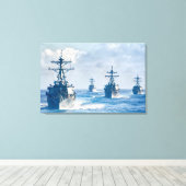 ZERSTÖRER - DDG-59 24x36 Leinwanddruck (Insitu (Holzboden))