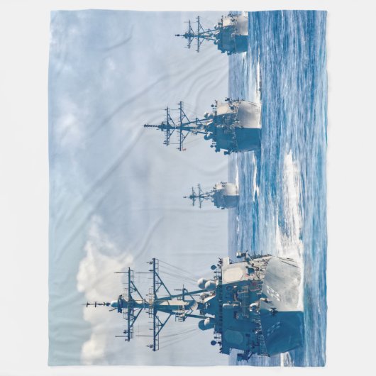 ZERSTÖRER - DDG-59 FLEECEDECKE (Vorderseite)