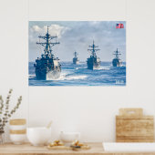 ZERSTÖRER - DDG-59 POSTER (Küche)