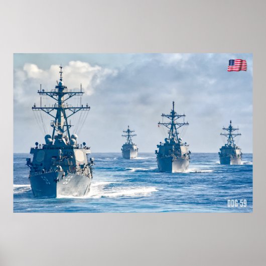 ZERSTÖRER - DDG-59 POSTER (Vorne)