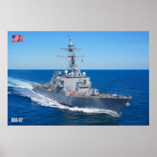 ZERSTÖRER - DDG-62 POSTER