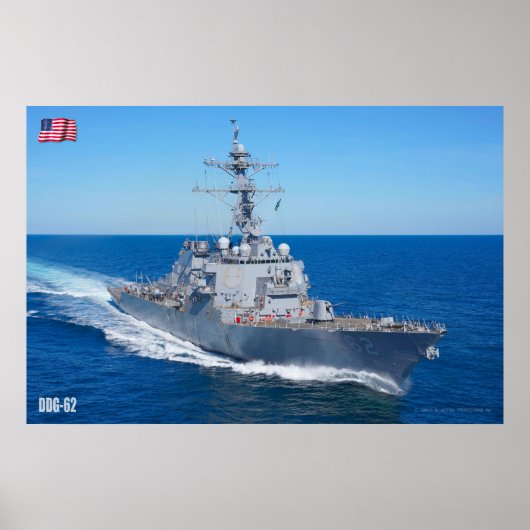 ZERSTÖRER - DDG-62 POSTER (Vorne)