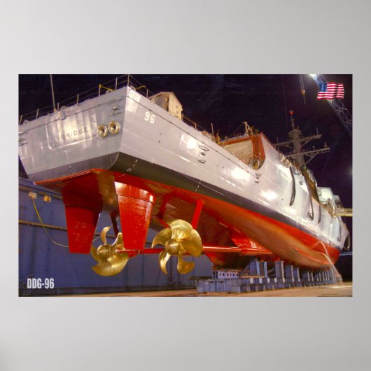 ZERSTÖRER - DDG-96 POSTER (Vorne)