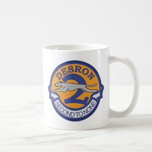 Zerstörer-Geschwader DESRON - 2 Kaffeetasse (Rechts)