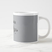 Zerstörte Panda-Tasse Jumbo-Tasse (Rechts)