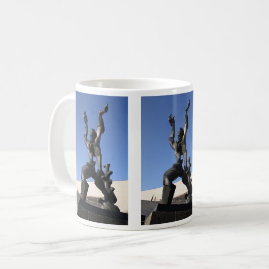 Zerstörte Stadt Kaffeetasse (Vorderseite Links)
