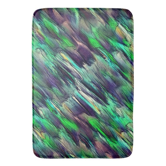 Zerstörte virtuelle Stalaktien oder Bildlagen Badematte (Vorderseite Vertikal)