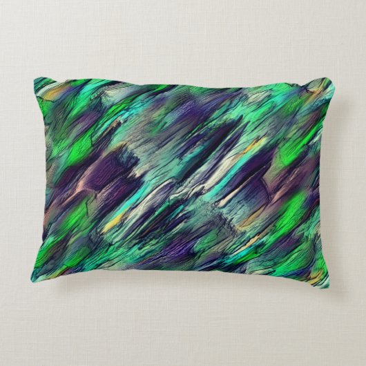 Zerstörte virtuelle Stalaktien oder Bildlagen Dekokissen (Rückseite)