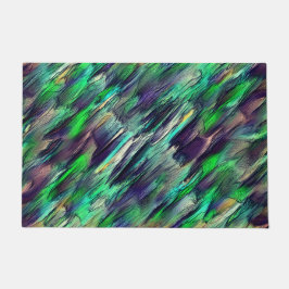 Zerstörte virtuelle Stalaktien oder Bildlagen Fußmatte