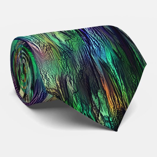 Zerstörte virtuelle Stalaktien oder Bildlagen Krawatte (Gerollt)