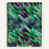 Zerstörte virtuelle Stalaktien oder Bildlagen Notizblock (Vorderseite)