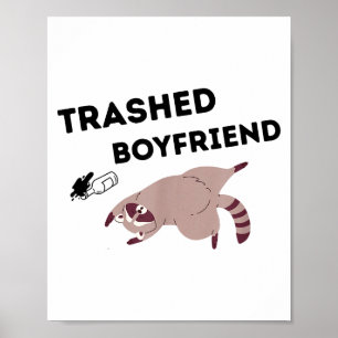 Zerstörter Freund, Lustige Zerstörte Panda Paare V Poster