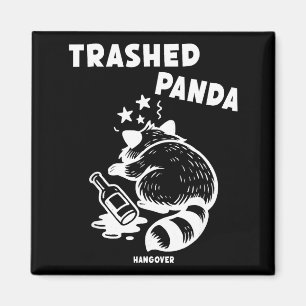 Zerstörter Panda Kater Social Media Verrückt Betru Magnet