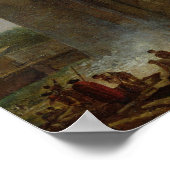 Zerstörung der Bastille, 1789 Poster (Ecke)