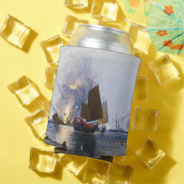 Zerstörung der Junks des chinesischen Krieges 1843 Dosenkühler