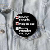 ZERSTÖRUNG DER TRADITIONELLEN EHE BUTTON (Beispiel)