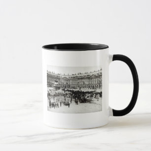 Zerstörung der Vendome Spalte Tasse