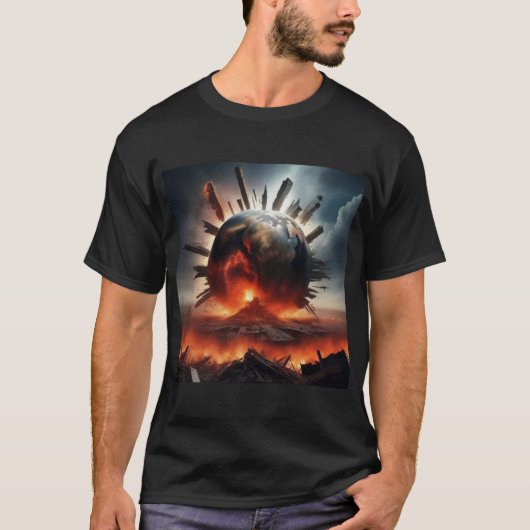 Zerstörung des Universums T-Shirt (Vorderseite)