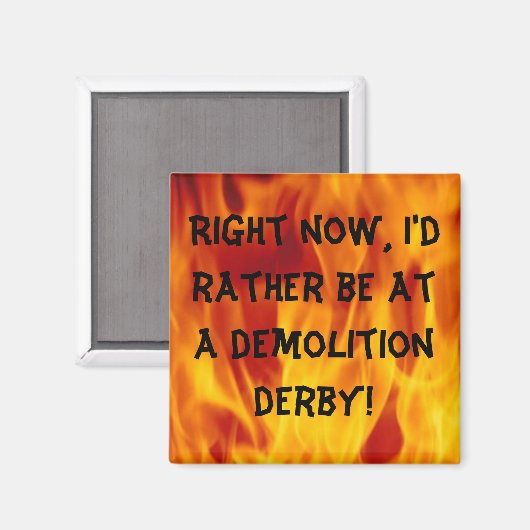 Zerstörung Magnet (Vorderseite/Rückseite)