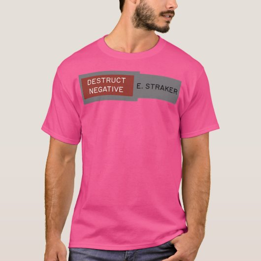 Zerstörung negativ T-Shirt (Vorderseite)