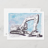 Zerstörung! Postkarte (Vorne/Hinten)