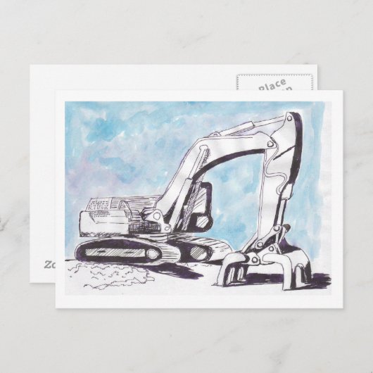 Zerstörung! Postkarte (Vorne/Hinten)