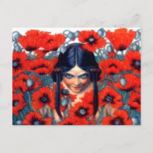 Zerstörung Postkarte