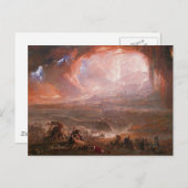 Zerstörung von Pompeji und Herculaneum Postkarte (Vorne/Hinten)