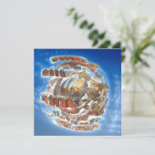 Zerstörung von Räumen Karte (Stehend Vorderseite)