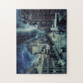 Zerstörung von Sturmstädten Puzzle (Vertikal)