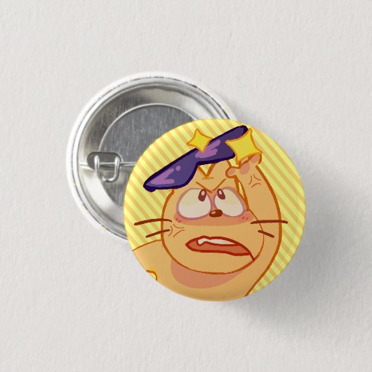 ZERSTÖRUNGS-Miezekatze! (ichi Gruppe 3/5) Button (Vorne & Hinten)