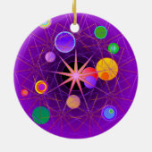 Zerstreuen von Engeln Keramik Ornament (Hinten)