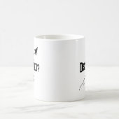 Zerstreut? Ich? Lustiger ADHD-Becher Kaffeetasse (Mittel)