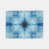 Zerstreute Blumenblätter Fleecedecke (Vorderseite (Horizontal))