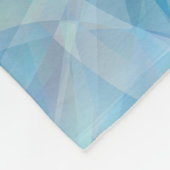 Zerstreute Blumenblätter Fleecedecke (Ecke)