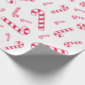 Zerstreute Christstollen-Verpackungspapier Geschenkpapier (Ecke)