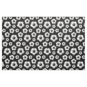 Zerstreute glatte runde Fußbälle Stoff (Fat Quarter (45,7 x 55,9 cm))