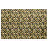 Zerstreute lächelnde Sonnenblume Stoff (Yard (91,4 cm))