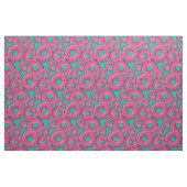 Zerstreute rosa Krapfen-Freude Stoff (Fat Quarter (45,7 x 55,9 cm))