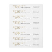 Zerstreute Schneeverpackung um (Bogen)