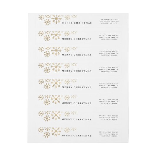 Zerstreute Schneeverpackung um (Bogen)