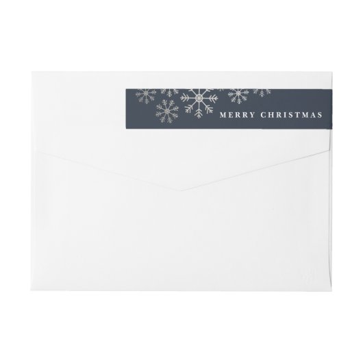 Zerstreute Schneeverpackung um (Rückseite)