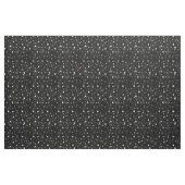 Zerstreute Schwarzweiss-Sterne Stoff (Fat Quarter (45,7 x 55,9 cm))