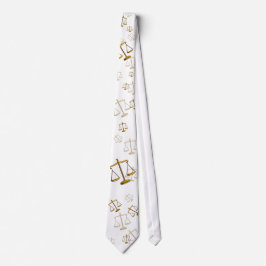 Zerstreute Skalen des Rechtsanwalts der Krawatte