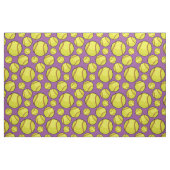 Zerstreute Softball-Bälle Stoff (Fat Quarter (45,7 x 55,9 cm))