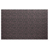 Zerstreute Wasserfarbenflamingos auf Schwarz Stoff (Yard (91,4 cm))