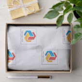 Zerstreutes Logo Seidenpapier (Geschenk)