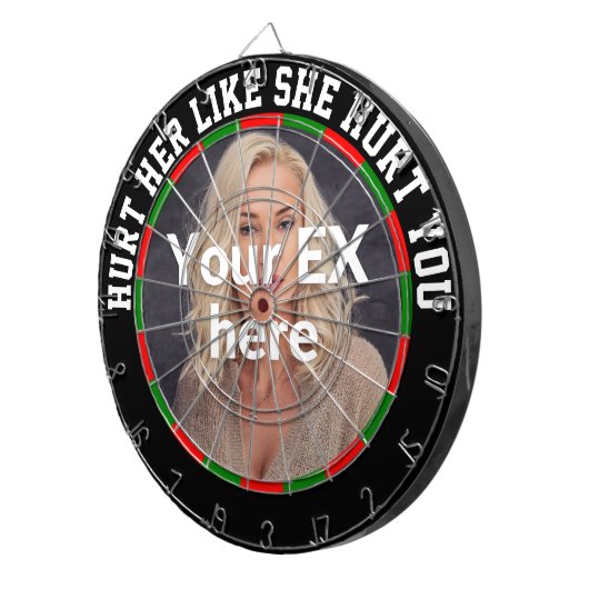 Zerteilen perfekte Geschenke für ihn, um sie zu üb Dartscheibe (Vorderseite rechts)