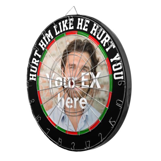 Zerteilen perfekte Geschenke für sie, um über ihn Dartscheibe (Vorderseite rechts)